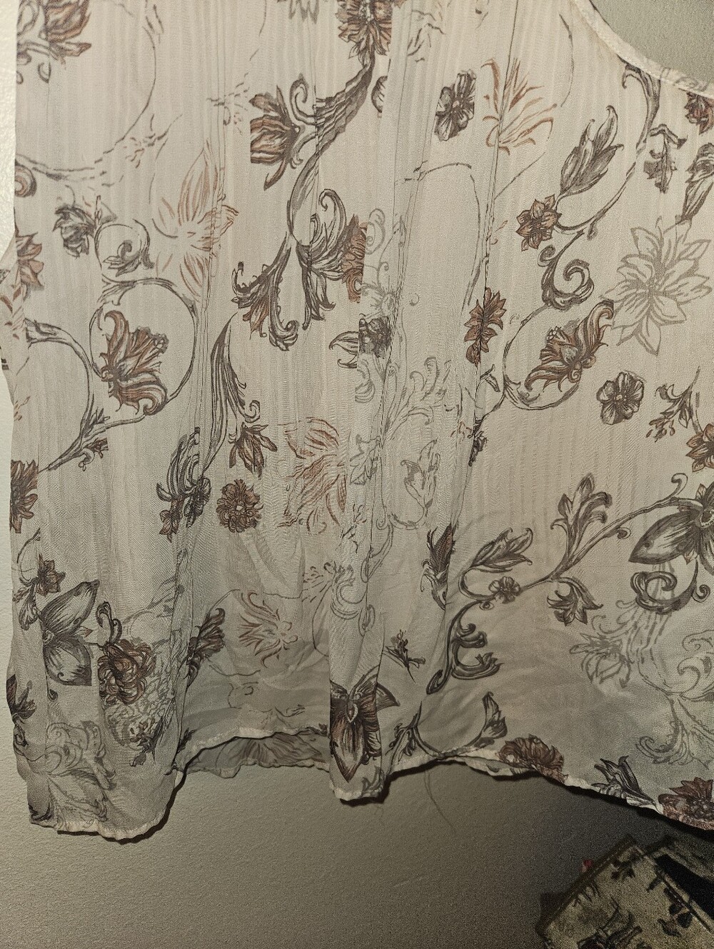 Maurices Womans Floral Sleeveless Blouse Size Xl - Picture 7 of 13